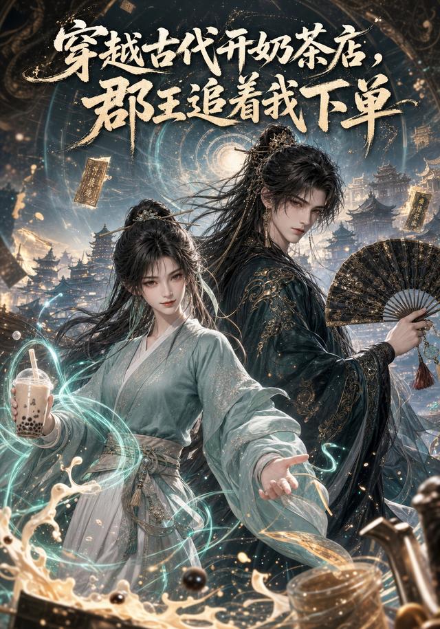穿越古代开奶茶店，郡王追着我下单海报