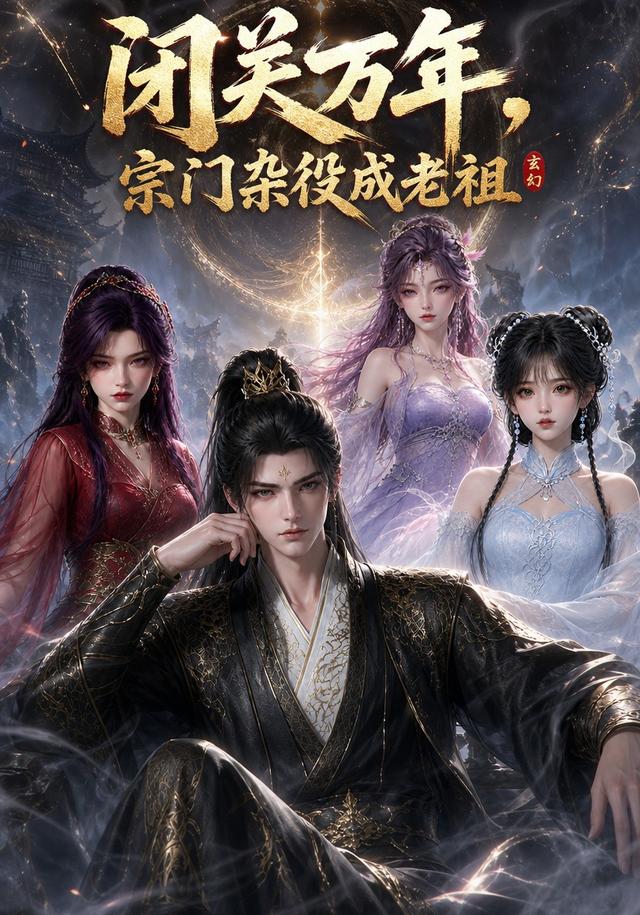 闭关万年，宗门杂役成老祖海报