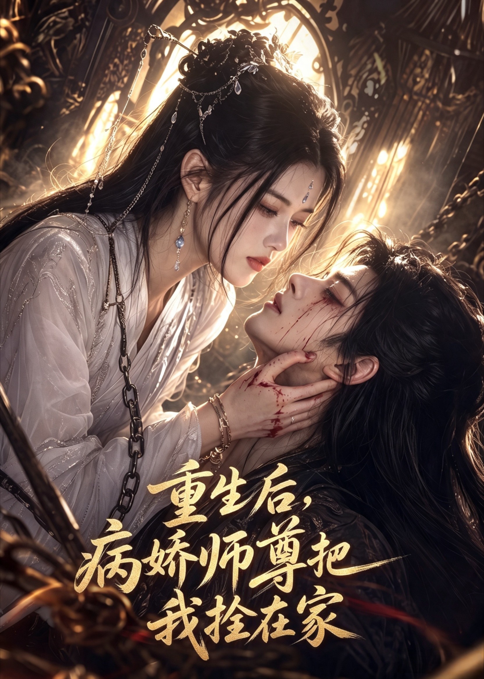 重生后，病娇师尊把我拴在家海报