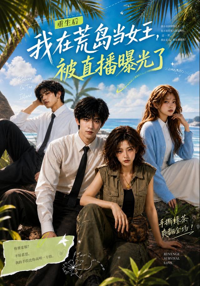 重生后我在荒岛当女王，被直播曝光了海报