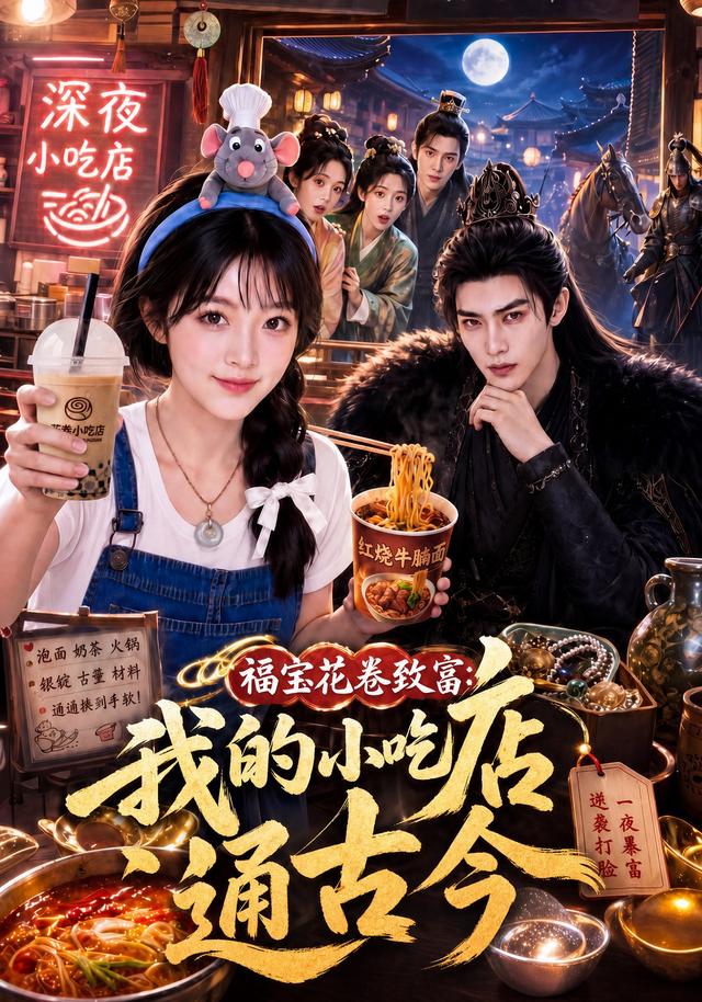 福宝花卷致富：我的小吃店通古今海报